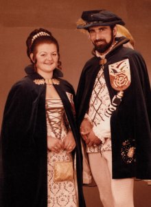 Prinzenpaar 1972 - Rainer I. und Minni I.