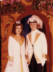 Prinzenpaar 1976 - Klaus I. und Monika I.